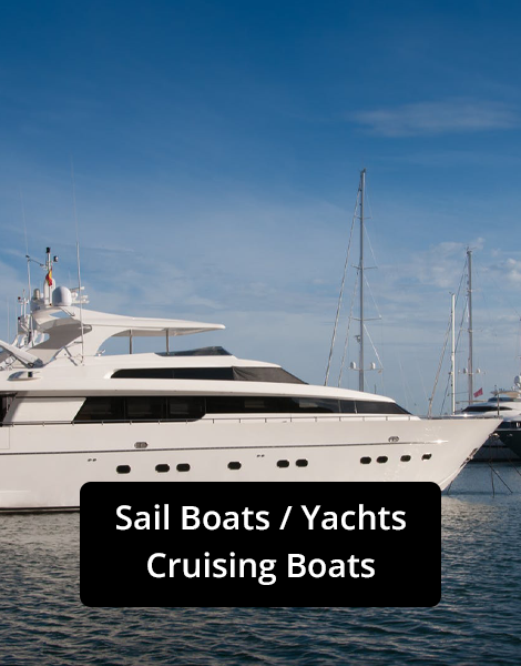 Sail boats / Yachts / Crusing Boats